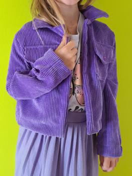 Preview: Fadenkäfer Papierschnittmuster Hemdjacke Flo Kinder